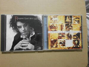 ロザンヌ・キャッシュ ２枚 「ROSANNE CASH・HITS 1979-1989」「RETROSPECTIVE」