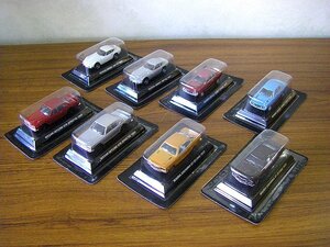 ◎コナミ　絶版名車　Vol.1　8台セット　トヨタ　2000GT・トヨタ　セリカ1600GT他　開封済み　未使用　at