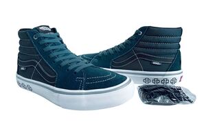 美品!! レア!! VANS PRO SK8HI × INDEPENDENT バンズ プロ スケートハイ インディペンデント グリーン us 9 / 27 ㎝ レアモデル