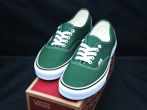 SALE！【新品】US8.5 26.5cm VANS バンズ AUTHENTIC オーセンティック GREENER PAST 国内正規品