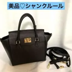 美品 Samantha Thavasa シャンクルール 5way ブラック 黒