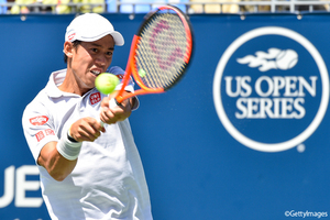 【レア】UNIQLO ユニクロ テニスウェア ポロシャツ 錦織圭モデル S Nishikori ジョコビッチ フェデラー 全米オープン準優勝