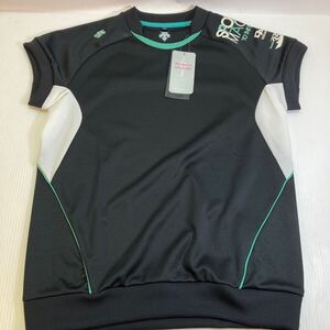 DESCENTE デサント カットオフシャツ DVB-2422W バレーボール レディース ウェア M Tシャツ スポーツ 黒 ブラック 未使用