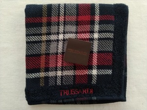 TRUSSARDI / トラサルディ ガーゼ タオルハンカチ 未使用品　gyh-12103