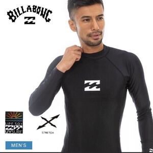 長袖 ラッシュガード メンズ 日焼け止め ビラボン 水着 海パン BILLABONG コンプレッション XL