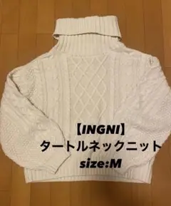 INGNI タートルネックニット