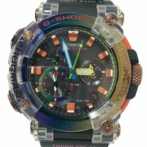 【新品同様】【美品】カシオ CASIO G SHOCK Gショック FROGMAN フロッグマン ボルネオ レインボー トード ソーラー電波 腕時計 クオーツ GW