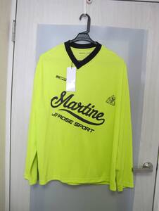 MARTINEROSE マーティンローズ TWIST FOOTBALL TOP Sサイズ イエロー