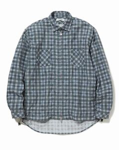 nonnative ノンネイティブ NN-SJ3705 ダブルジップ チェック シャツ ジャケット 1