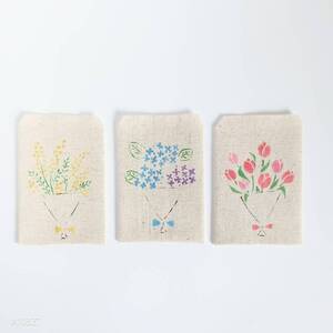 【ハンドメイド】ポチ袋　花②