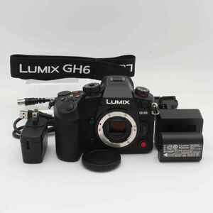 778ショット【新品級】PANASONIC LUMIX DC-GH6 ボディ#4212