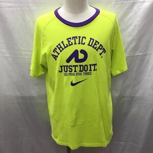 NIKE XL ナイキ Tシャツ 半袖 376233-358 クルーネック T Shirt 薄緑 / ライトグリーン / X 紫 / パープル / 10115518