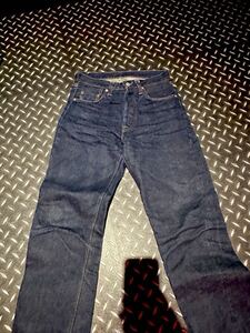 60s リーバイス501BIGE実寸W30-31ほどオリジナル ビンテージ Levis デニムパンツ JEANS 濃紺