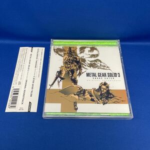 METAL GEAR SOLID3 SNAKE EATER ORIGINAL SOUNDTRACK / メタルギアソリッド3 サウンドトラック ゲーム音楽 CD レンタル落ち/KOLA089-090