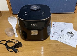 T-faL ティファール ザ・ライス RK8808JP ブラック　中古