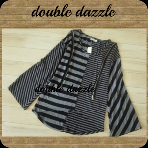 double dazzle★裾ヘムライン＊mode系デザインカットソー