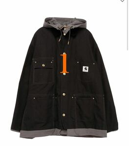 【サイズ1】Sacai Carhartt WIP Reversible Duck Coat サカイ カーハート