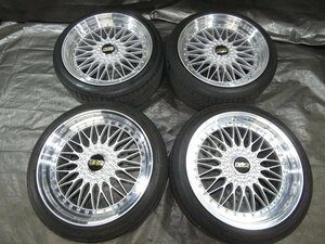 ★ AGH30W 30アルファード BBS SUPER-RS RS560 RS567 シルバー ホイール 20×9.5J＋40 20×10.0J+35 [37NL2]