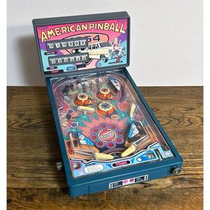 貴重 TOMY アメリカンピンボール 昭和レトロ 当時物 玩具 ビンテージ ジャンク トミー AMERICAN PINBALL パチンコ おもちゃ ピンボール