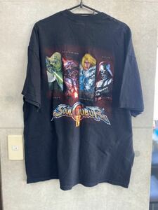 激レア　ソウルガリバー　ゲームTシャツ　スターウォーズTシャツ　ダースベイダー　映画Tシャツ　ムービーT ブラック　サイズXL 