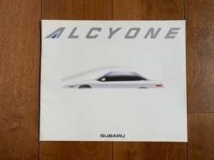 SUBARU ALCYONE スバル アルシオーネ カタログ 1987年 昭和レトロ ★10円スタート★