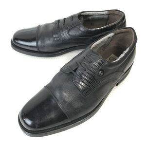 REGAL★本革/ストレートチップ/グッドイヤー製法【25.0程度/黒/BLACK】ビジネス/dress shoes◆D-174