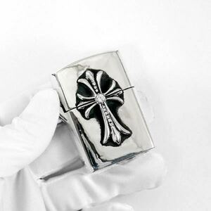 CHROME HEARTS クロムハーツ V1 CHクロス ジッポ ライター ダイヤモンド ZIPPO ジッポー ダイヤ オイルライター 希少 レア ジッポライター