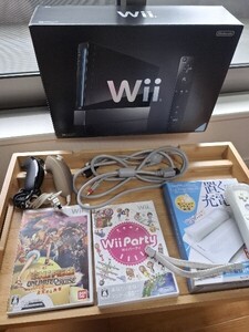 任天堂 ニンテンドー Wii 本体 ブラック Nintendo ニンテンドーWii Wiiリモコンプラス おまけ付き