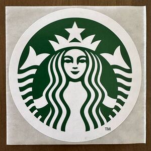 ハワイ STARBUCKS スターバックス ロゴシール 大サイズ 海外スタバ ロゴ ステッカー シール コレクション リメイク 正規品 レア 希少 新品