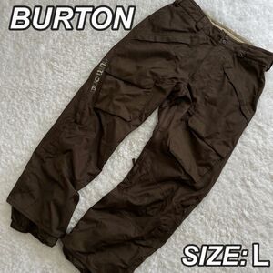 【良品】BURTON バートン　DRYRIDE スキー スノーボード パンツ Ｌ　大きめ　ボード　ウェア　メンズ