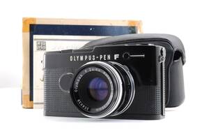 未使用保管品 デッドストック 動作品 オリンパス OLYMPUS PEN-FT F.Zuiko 38mm f1.8 ブラック MF 一眼レフ フィルムカメラ 箱 取説 管K6946