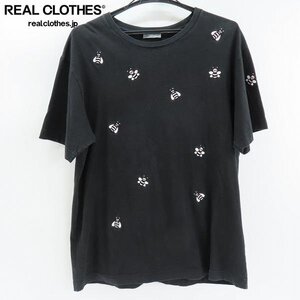 ☆Dior HOMME ×KAWS/ディオールオム×カウズ マルチビー刺繍 Tシャツ 923J609W5041/M /UPK