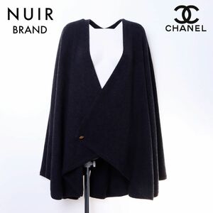 シャネル CHANEL ポンチョ ブラック