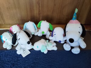 SNOOPY スヌーピー ぬいぐるみ ミニサイズ 8種セット　（未使用品）