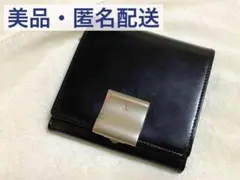 石井竜也　T-WALLET 2つ折り財布　レザー　黒　マネークリップ　多機能財布