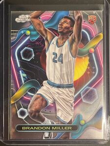 Brandon Miller Topps Chrome Cosmic ルーキーカード NBA 2024 