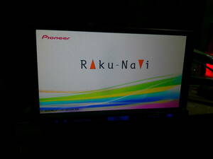 No.6　動作確認済み　carrozzeria カロッツェリア　楽ナビAVIC-HRZ099　CD DVD　FM/AM フルセグ 　AUX　iPod 2008年　本体のみ　ジャンク品