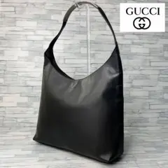 美品　93 GUCCI グッチ　レザー　ショルダーバッグ　ハンドバッグ