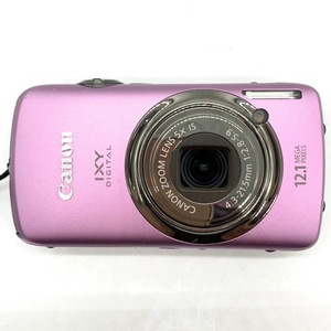 【AH-20】通電確認済　Canon　IXY 930 IS　PC1437　12.1 MEGA PIXELS　5× IS　4.3-21.5mm　1:2.8-5.9　バッテリー付　デジカメ　現状品