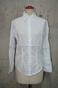 ポールハーデン シューメーカーズ　Paul Harnden　Shoemakers　ウォッシュ　長袖　シャツ　S　womens　shirt E0364