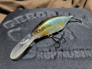 ★Megabass★DEEP-X200 LBO メガバス ディープX200 WAGIN HASU 中古品 Length 70.0mm Weight 1/2oz Depth Max 4.3m クランクベイト