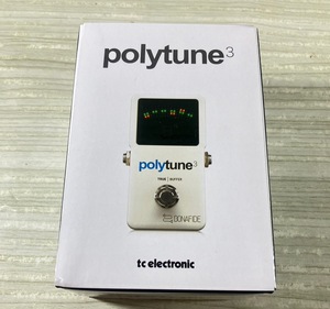 [12-48] 未開封品 tc electronic ポリチューン チューナー エフェクターpolytune3 