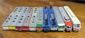 サクラ　電車　鉄道　模型　1/120 1/130 種類いろいろ　11台　ジャンク品