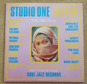 『STUDIO ONE LOVERS』SOUL JAZZ RECORDS / SJR LP116 / 輸入盤２枚組LPレコード / MYRNA HAGUE / JOHN HOLT / CARLTON AND THE SHOES