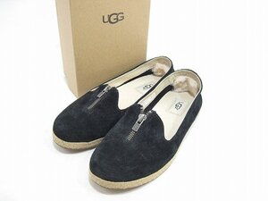 UGG / アグ セラーラ ジップスリッポンシューズ スエード レディース サイズ : 24.5cm ブラック