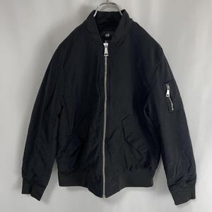 N-2214 H&M ボンバージャケット アメリカ古着 MA-1 S メンズ