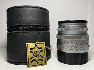 【1円〜超美品】LEICA ライカ SUMMICRON-M 1:2/50 E39 シルバー