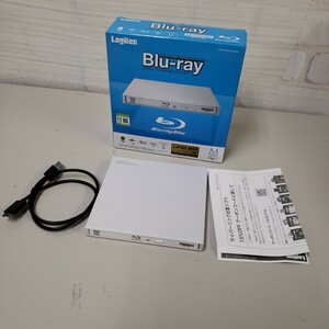 608y2617★ロジテック 外付け ブルーレイドライブ USB3.2 Gen1(USB3.0) UHD BD対応 LBD-PWA6U3LWH