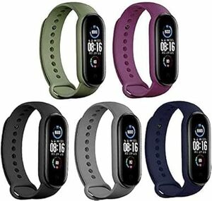 Cutiepants コンパチブル Xiaomi mi Band 5/6 バンド 替えベルト Xiaomi mi Band 5/6