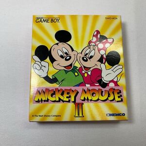 【極美品】ゲームボーイ ミッキーマウスⅡ GB 箱感色味光沢良好 傷スレ少なめ